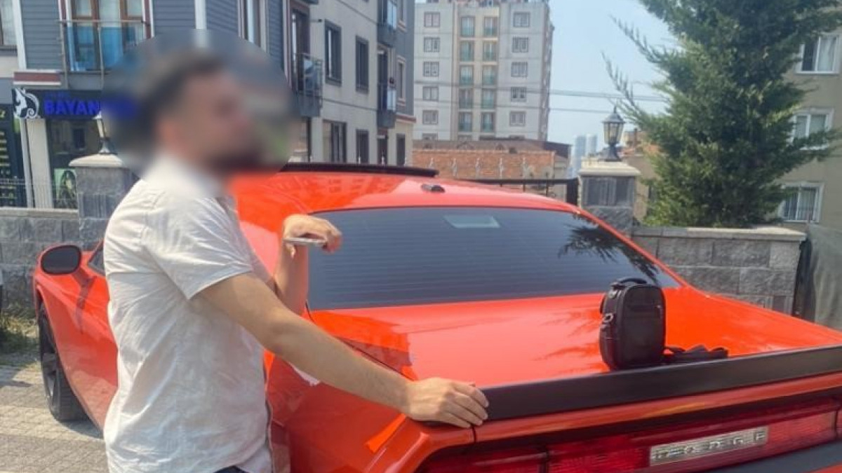 İstanbul'da drift atan sürücüye cezai işlem uygulandı