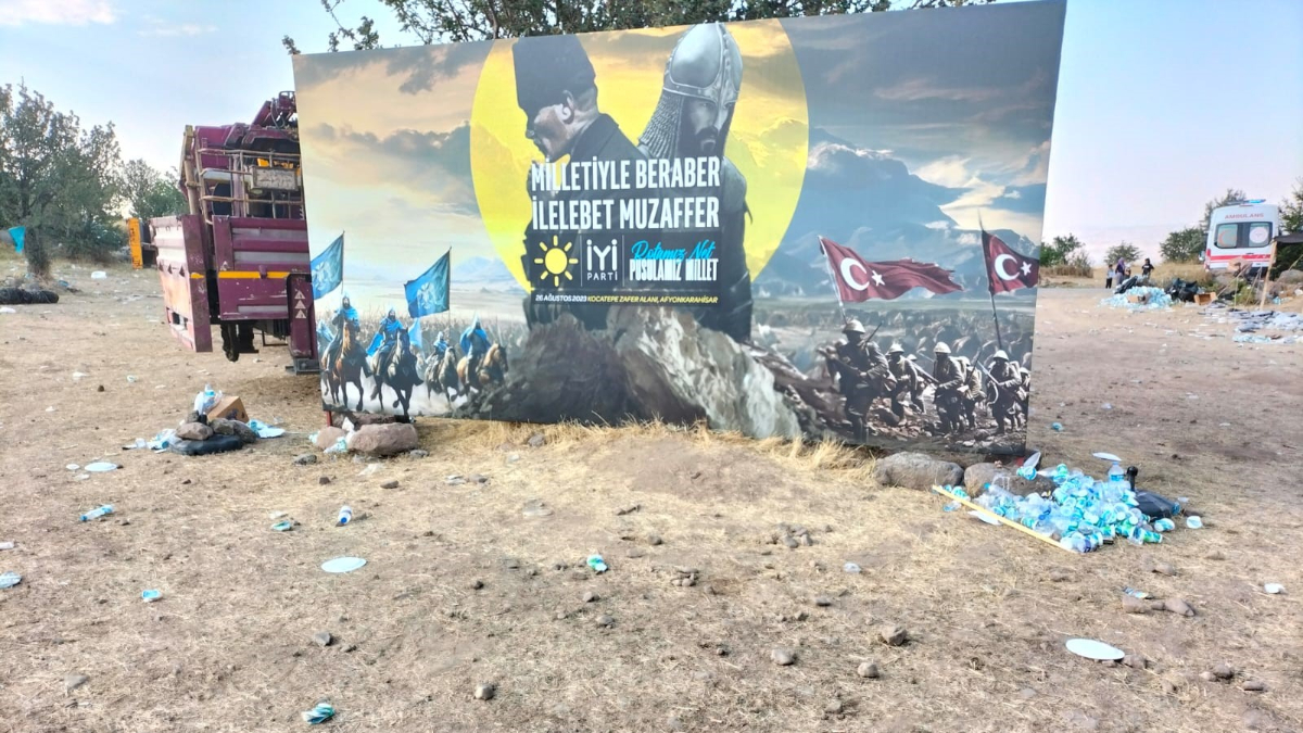 İYİ Parti'nin programında çevre kirliliği tepki yarattı