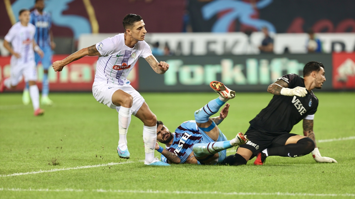 Trabzonspor'un Rizespor karşısındaki serisi son buldu