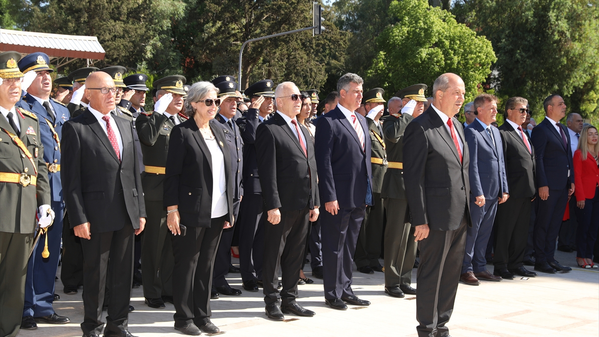 KKTC'de 30 Ağustos Zafer Bayramı kutlandı