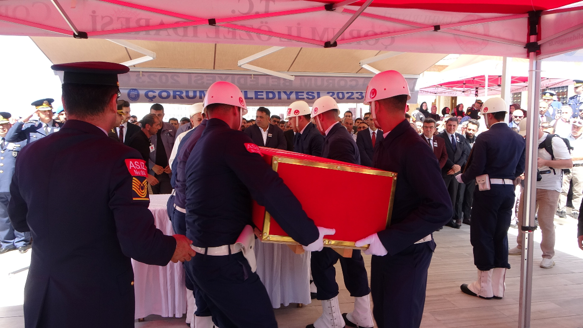 Şehit Buğra Çalgay, Çorum'da son yolculuğuna uğurlandı