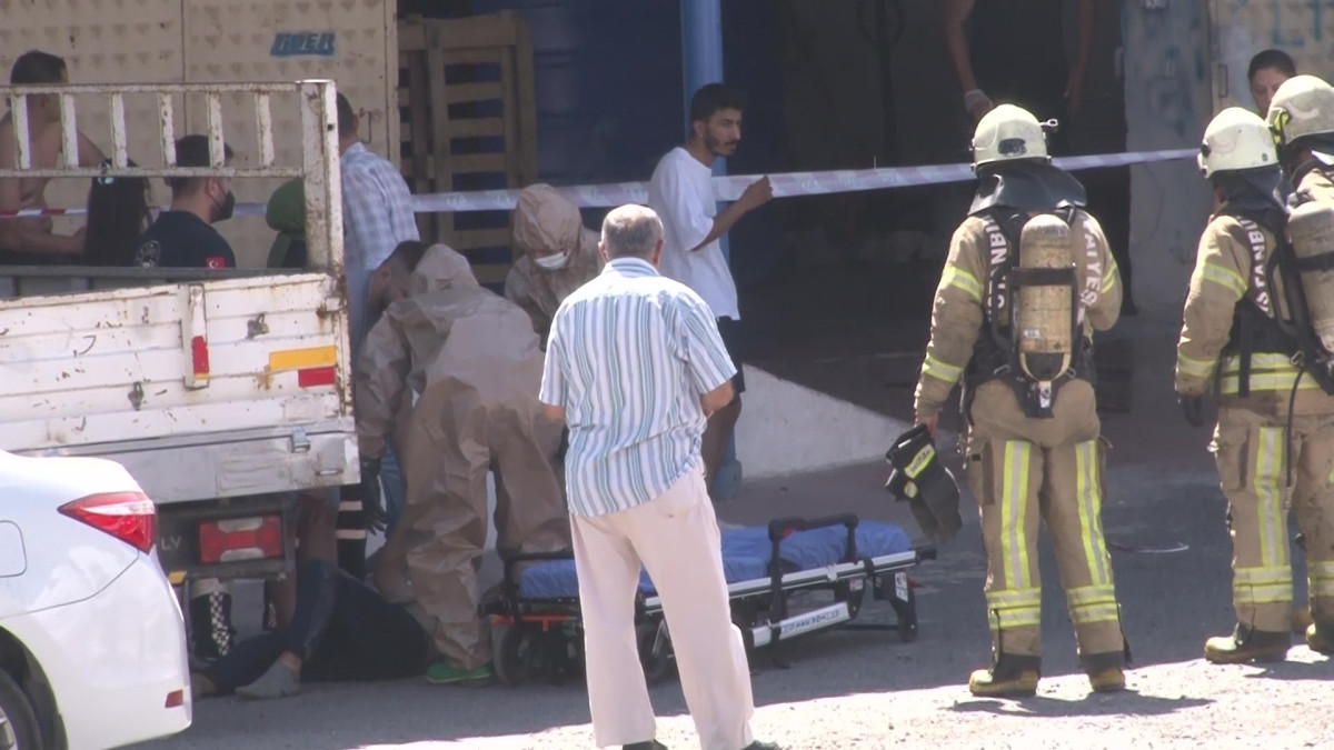 Pendik’te iş yerinde kimyasal madde sızıntısı: 3 işçi zehirlendi