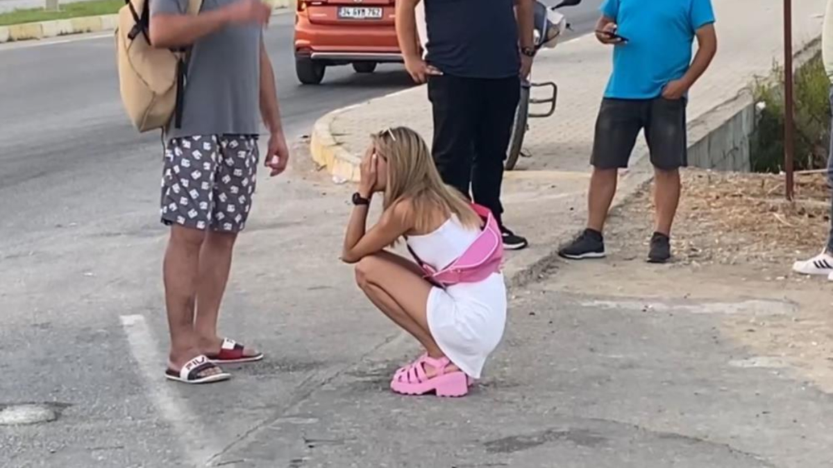 Antalya'da Ukraynalı kadın yaptığı kazanın şokunu atlatamadı