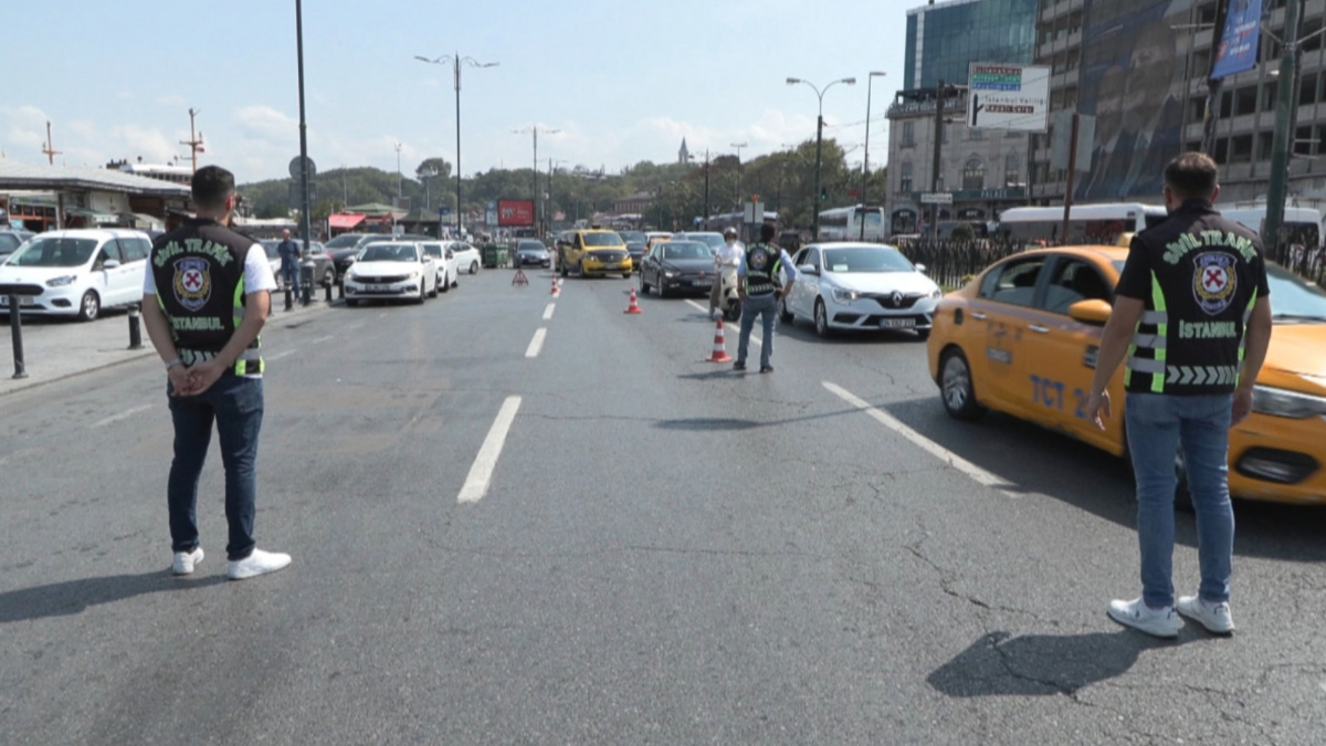 İstanbul'da taksi denetimi gerçekleştirildi