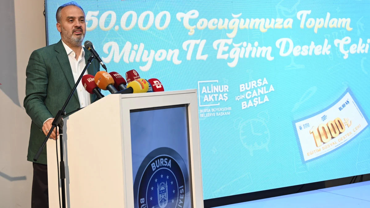 Bursa Büyükşehir Belediyesi'nden hem öğrenciyi hem esnafı mutlu edecek destek