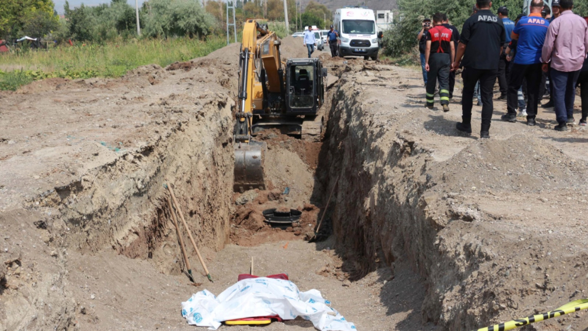 Çankırı'da altyapı çalışmasında göçük: 1 işçi yaşamını yitirdi