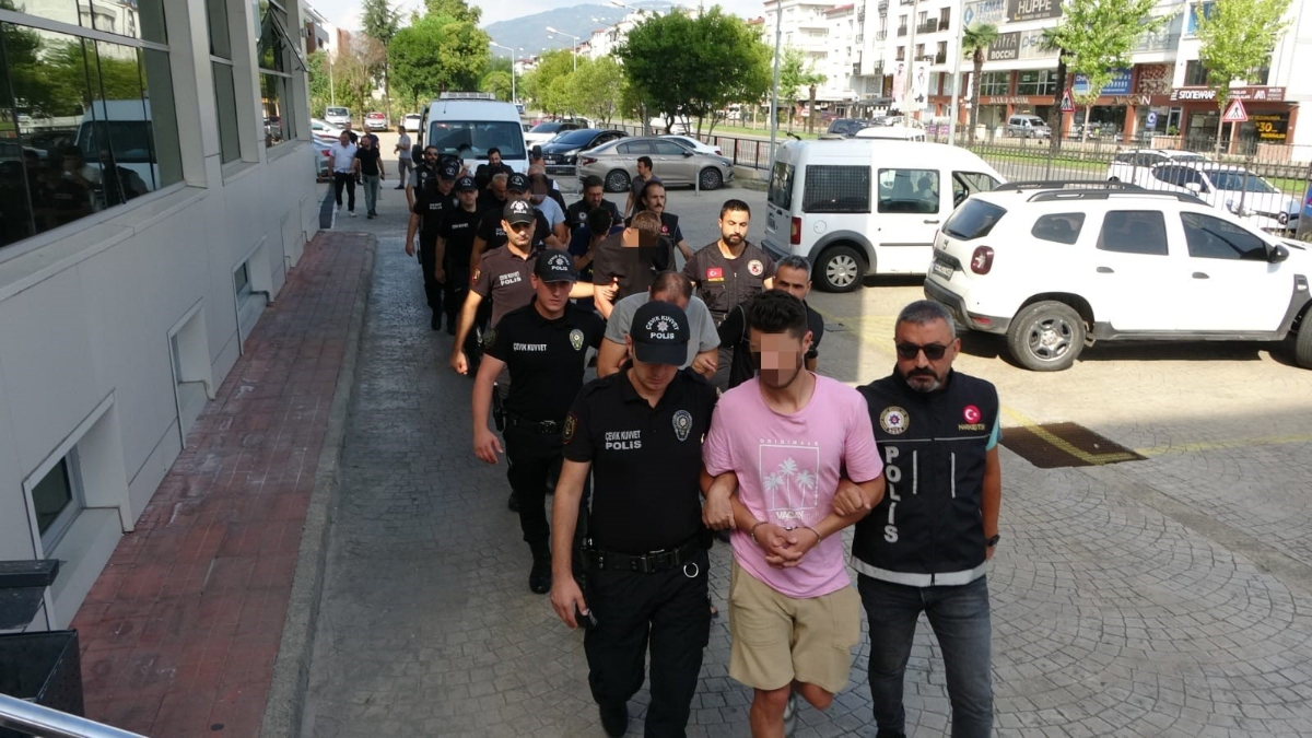 Ordu'da uyuşturucu operasyonu! 9 zehir taciri yakalandı