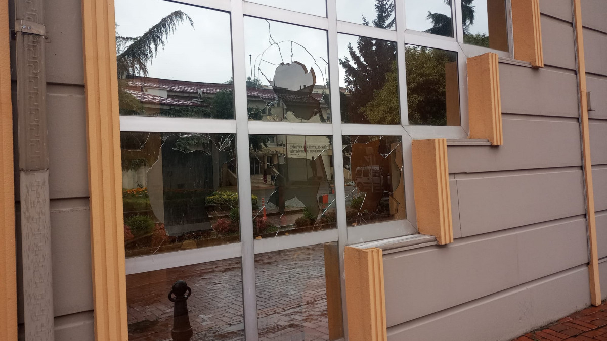 Trabzon'da köpeğinin ölümünden belediyeyi sorumlu tuttu: Camları yere indirdi