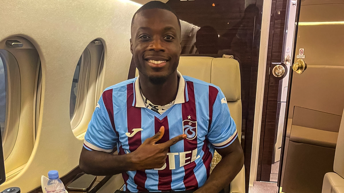 Arsenal'in bonservisine 80 milyon euro verdiği Nicolas Pepe, Trabzonspor için geldi