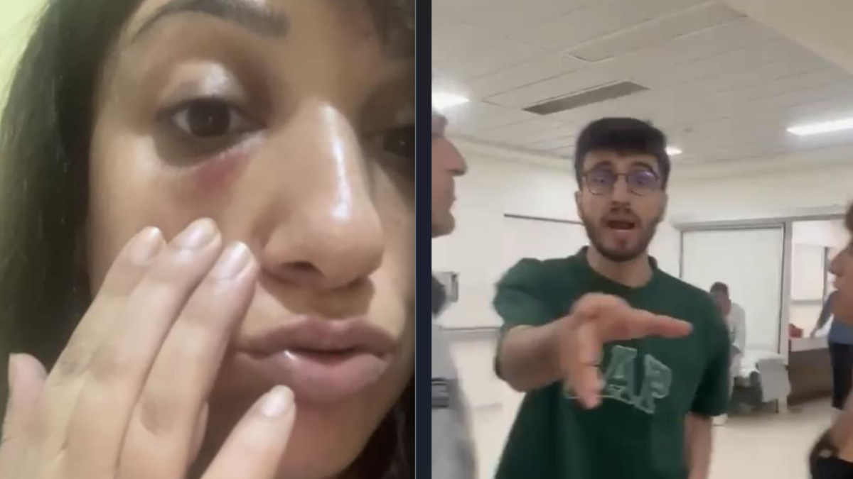 Taksim'de hastanede doktor hasta kavgası! Doktor yumrukla saldırdı