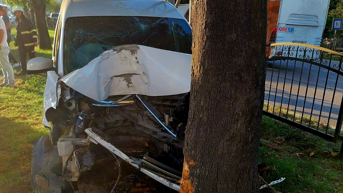Samsun'da trafik kazası: 1 ölü, 1 yaralı