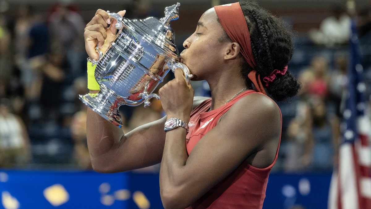 Coco Gauff, 2023 ABD Açık tek kadınlar şampiyonu oldu