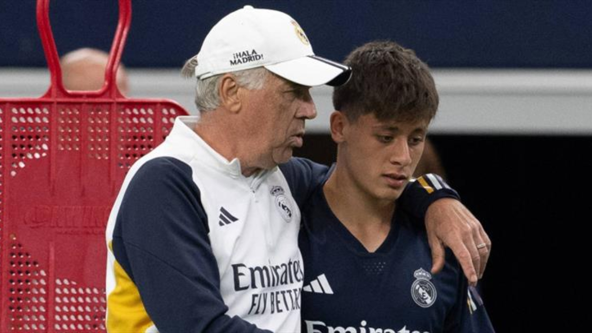 Carlo Ancelotti'nin torunu Arda Güler forması giydi! Sosyal medyayı sallayan kare..