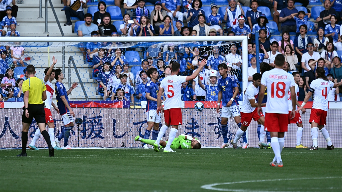 A Milli Takımımız, Japonya'ya 4-2 mağlup oldu