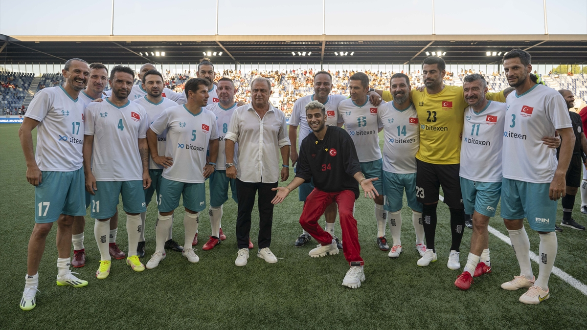 EURO 2008 efsaneleri bu kez de Ersen Martin için sahaya çıkacak