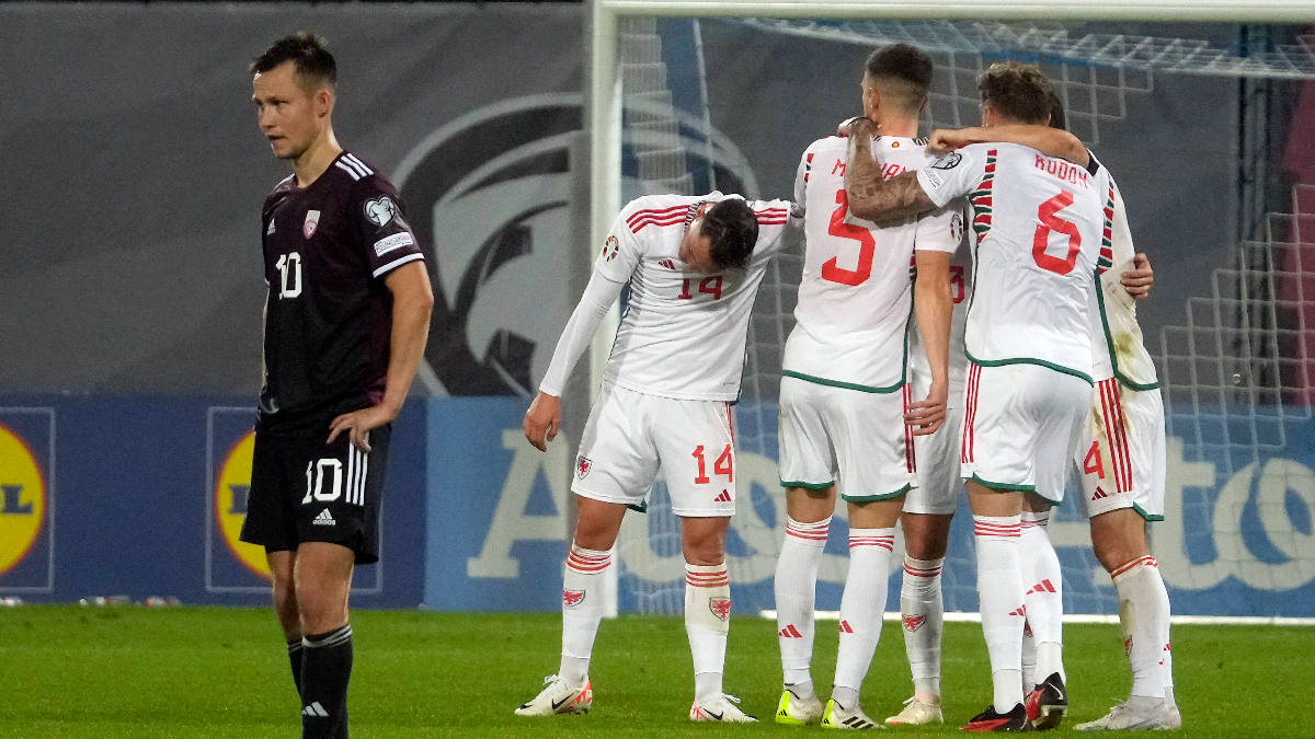 Galler, Letonya'yı 2 golle mağlup etti