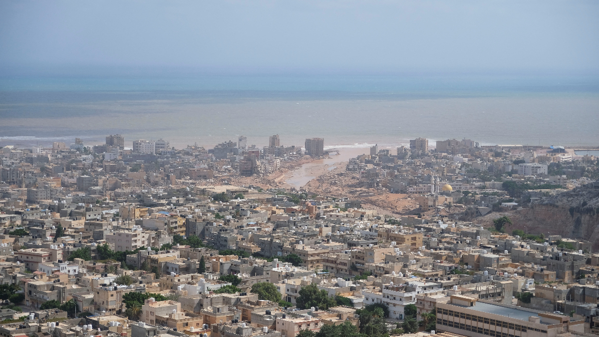 Libya'daki sel felaketinin yol açtığı büyük yıkım