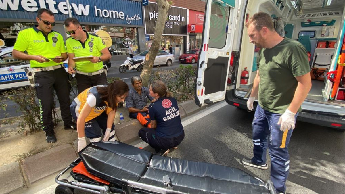 Tekirdağ'da yayaya çarpan motosikletli kaçtı