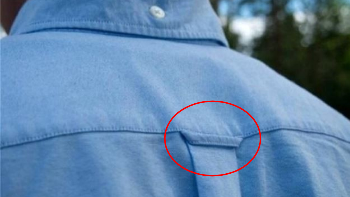 Gömleklerin arkasındaki bu askı bakın ne işe yarıyor!