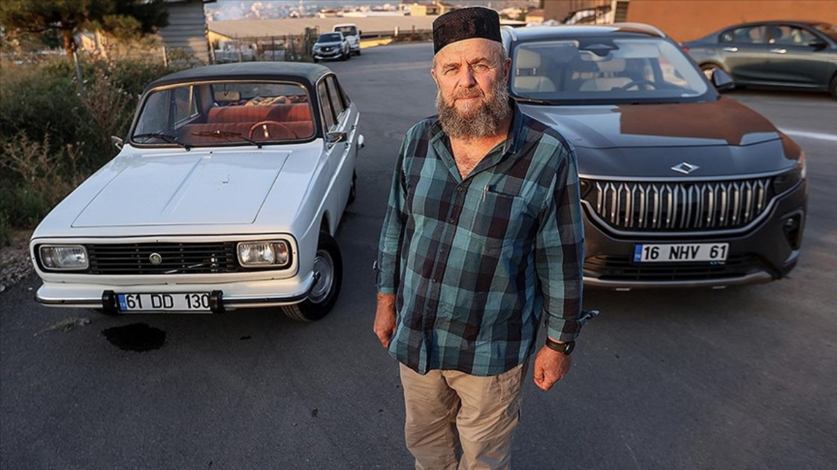 Anadol ile şoförlüğü öğrenen İsmail amca, Togg ile yollarda