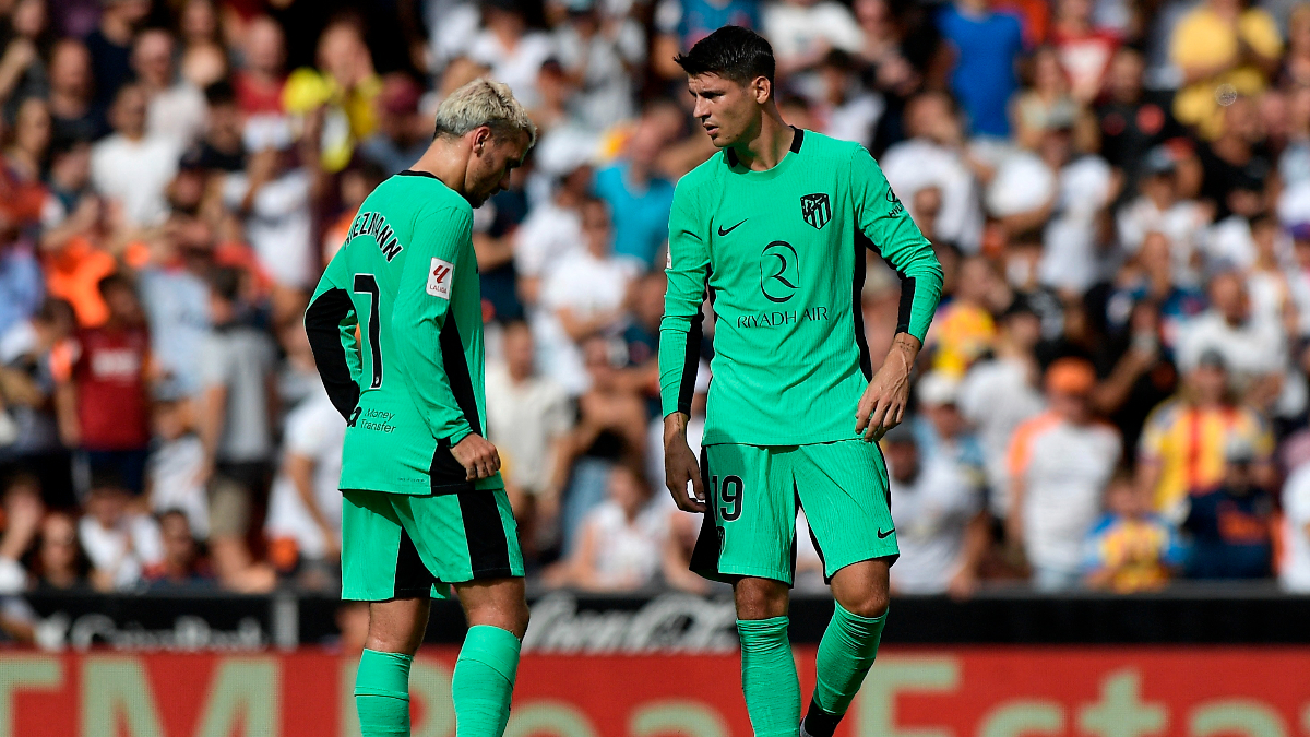 Atletico Madrid, Valencia'ya deplasmanda yenildi