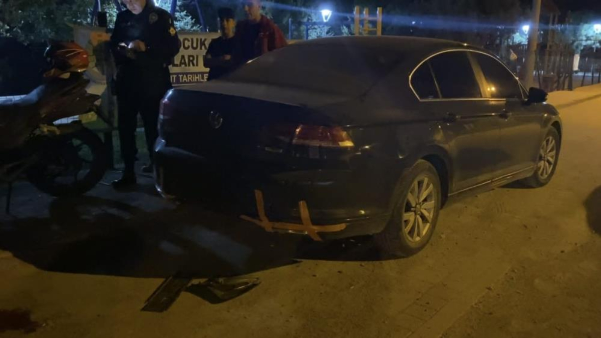 Bursa'da otomobille çarpışan motosikletin sürücüsü can verdi