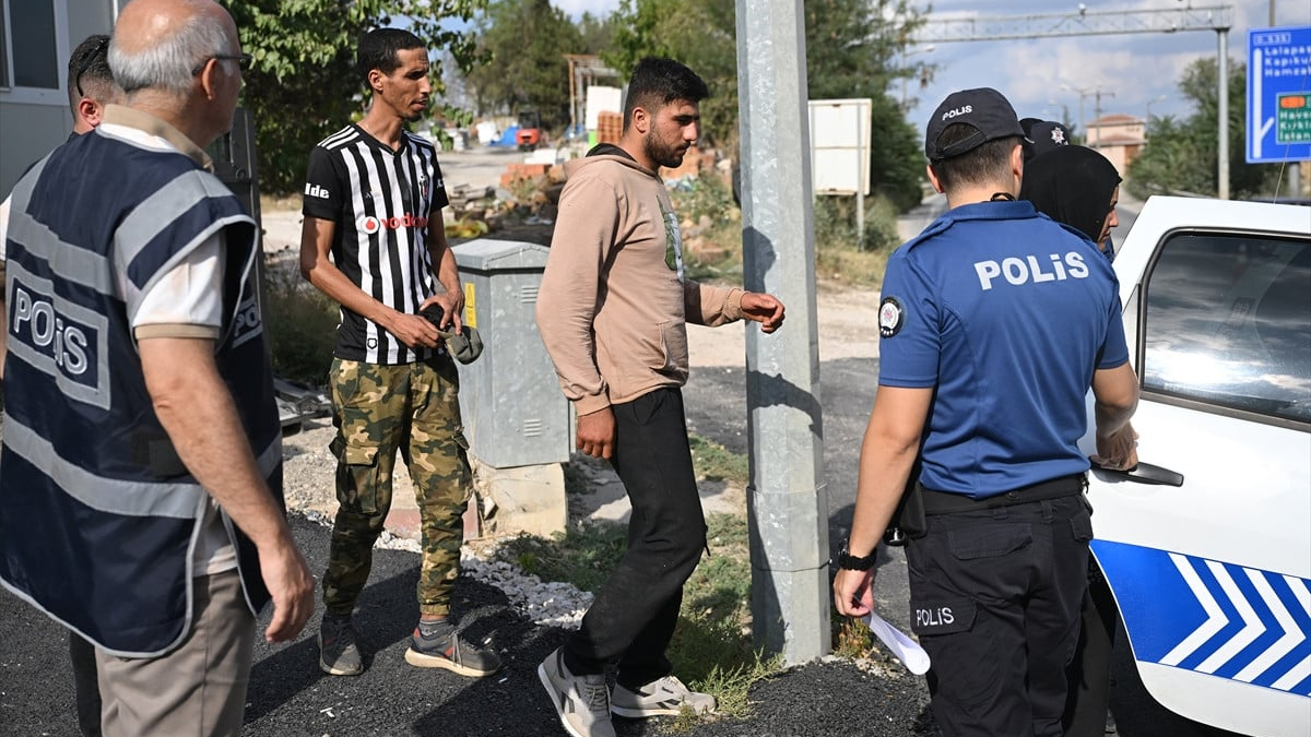 Edirne'deki denetimlerde 236 düzensiz göçmen yakalandı