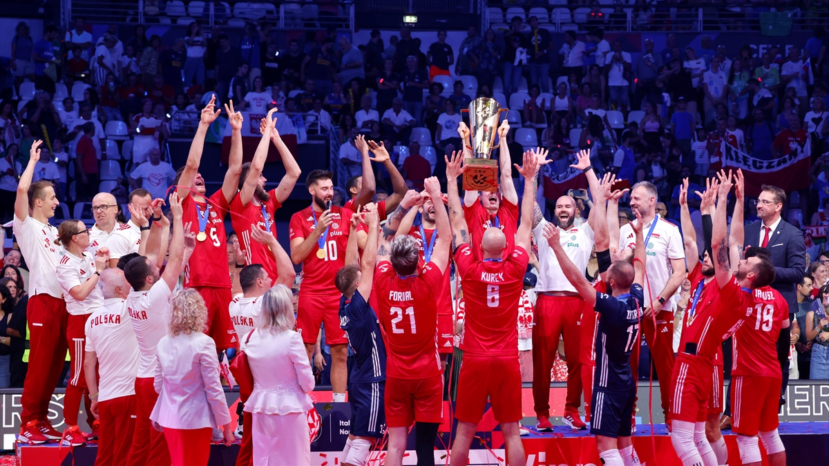 İtalya'yı mağlup eden Polonya, Avrupa şampiyonu oldu