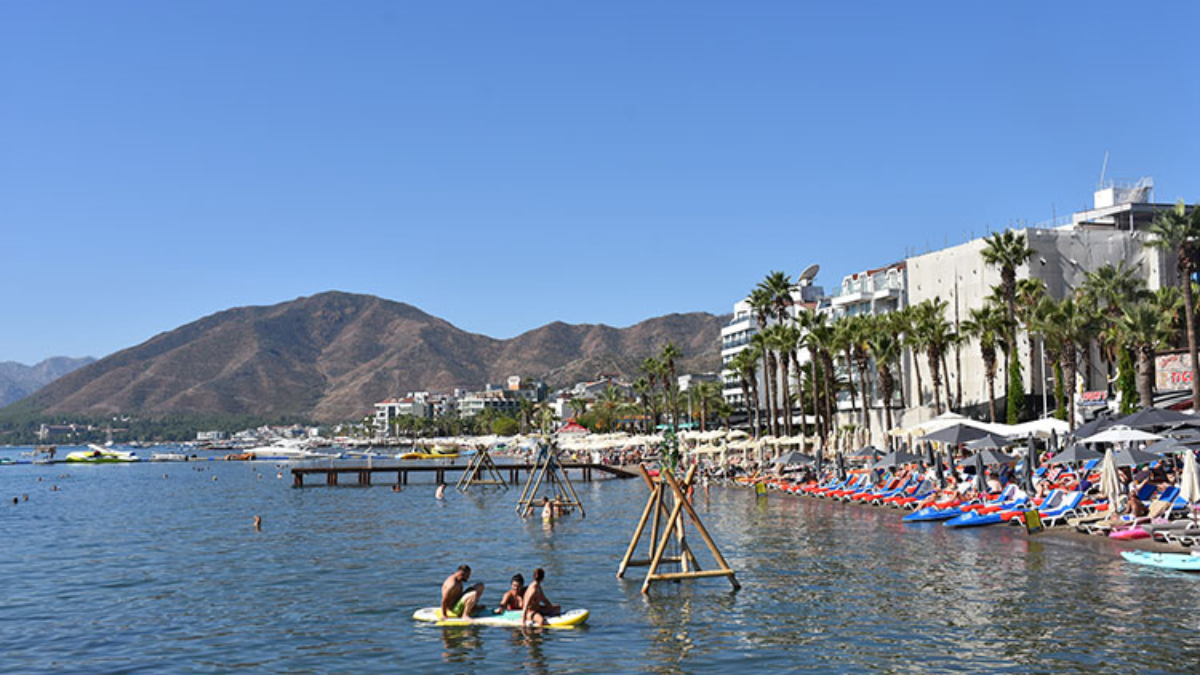 Muğla'ya 8 ayda gelen turist sayısı 2,5 milyona yaklaştı
