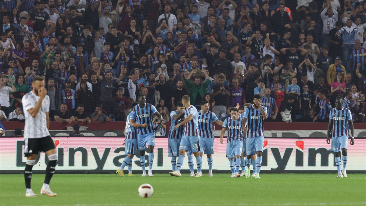 Trabzonspor, evinde Beşiktaş’ı devirdi