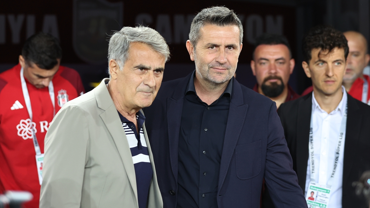 Trabzonspor-Beşiktaş derbisi sonrası teknik direktörlerden açıklamalar