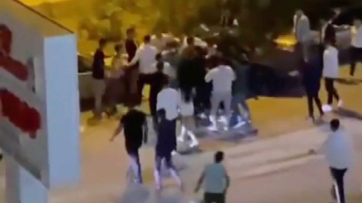 Ankara'da düğün çıkışı savaş alanına döndü