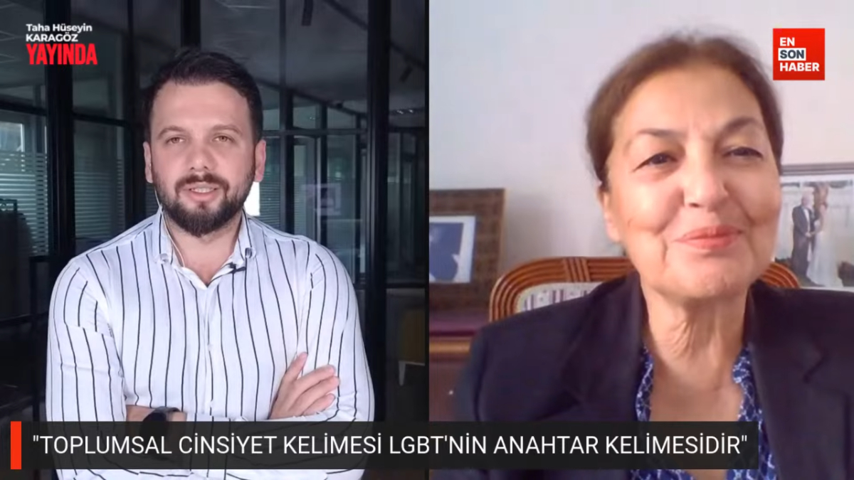 Prof. Tülin Oygür Ensonhaber canlı yayınında anlattı: 'Toplumsal cinsiyet terimi LGBT'nin maymuncuk terimidir'