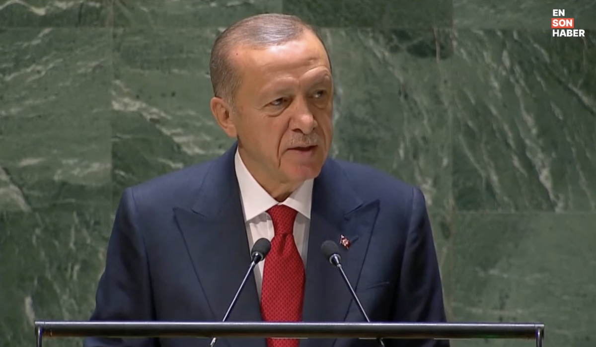 Cumhurbaşkanı Erdoğan'ın BM Genel Kurulu konuşması