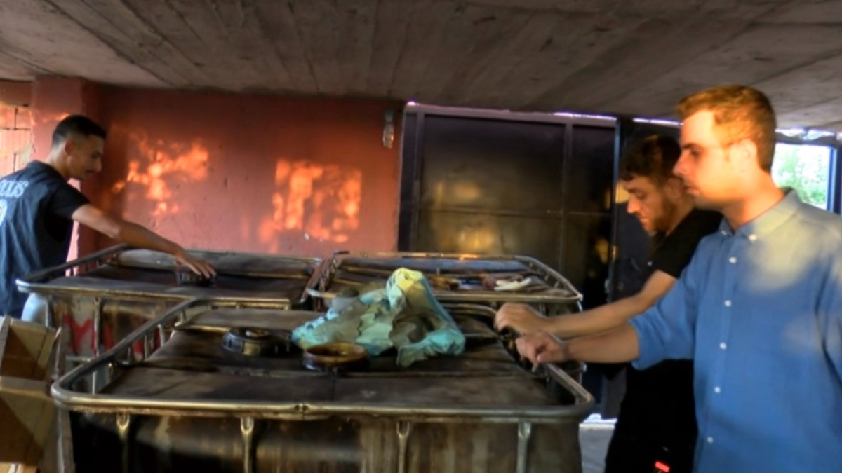 Diyarbakır'da özel vana düzeneğiyle petrol hırsızlığı