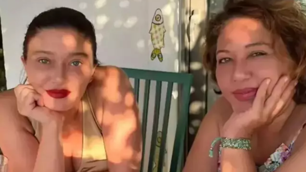 Nurgül Yeşilçay, ablasını paylaştı