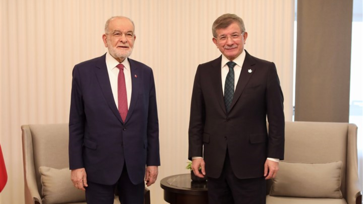 Temel Karamollaoğlu ve Ahmet Davutoğlu'ndan ortak açıklama