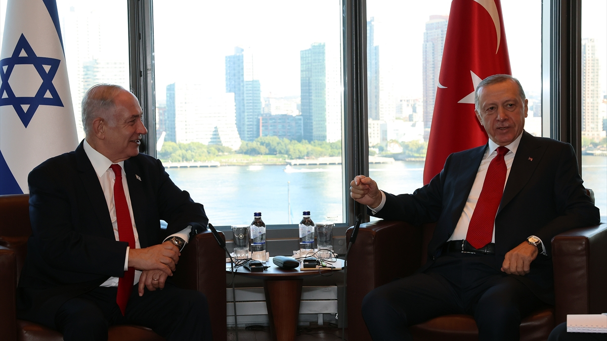 Cumhurbaşkanı Erdoğan, İsrail Başbakanı Netanyahu ile bir araya geldi