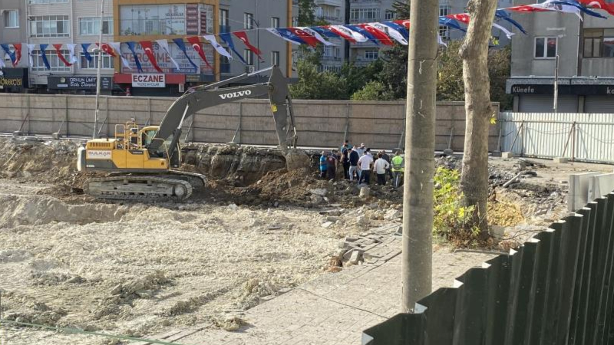 Avcılar'da İBB’nin çalışması sırasında doğalgaz borusu patladı