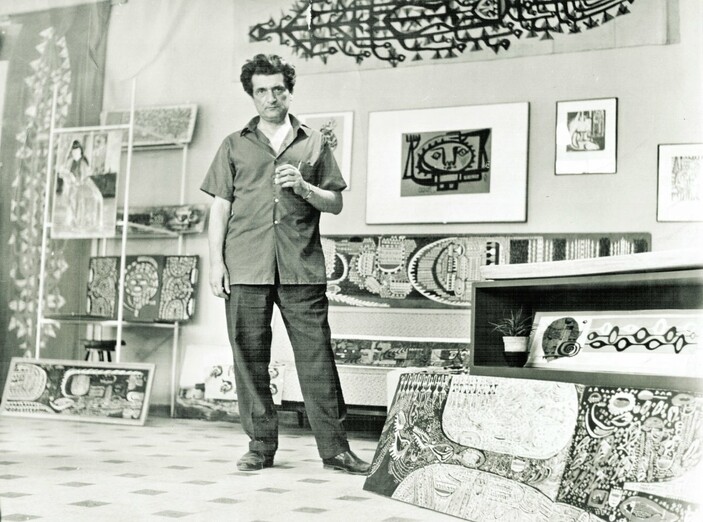 Gri duvarları tuvale döndüren ressam ve şair: Bedri Rahmi Eyüboğlu