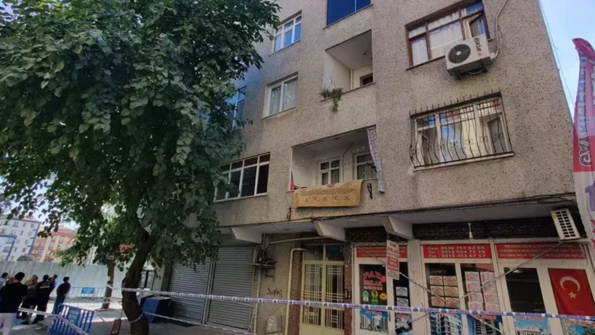 Bahçelievler'de kolonları patlayan bina boşaltıldı