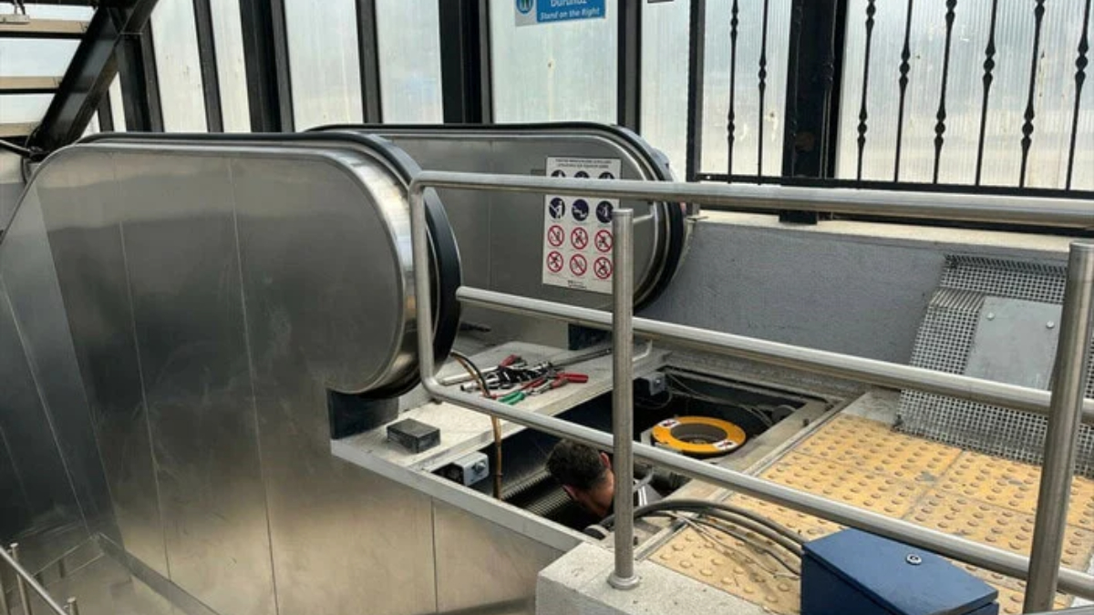İstanbul'da 8 metro hattında 155 yürüyen merdiven kullanım dışı