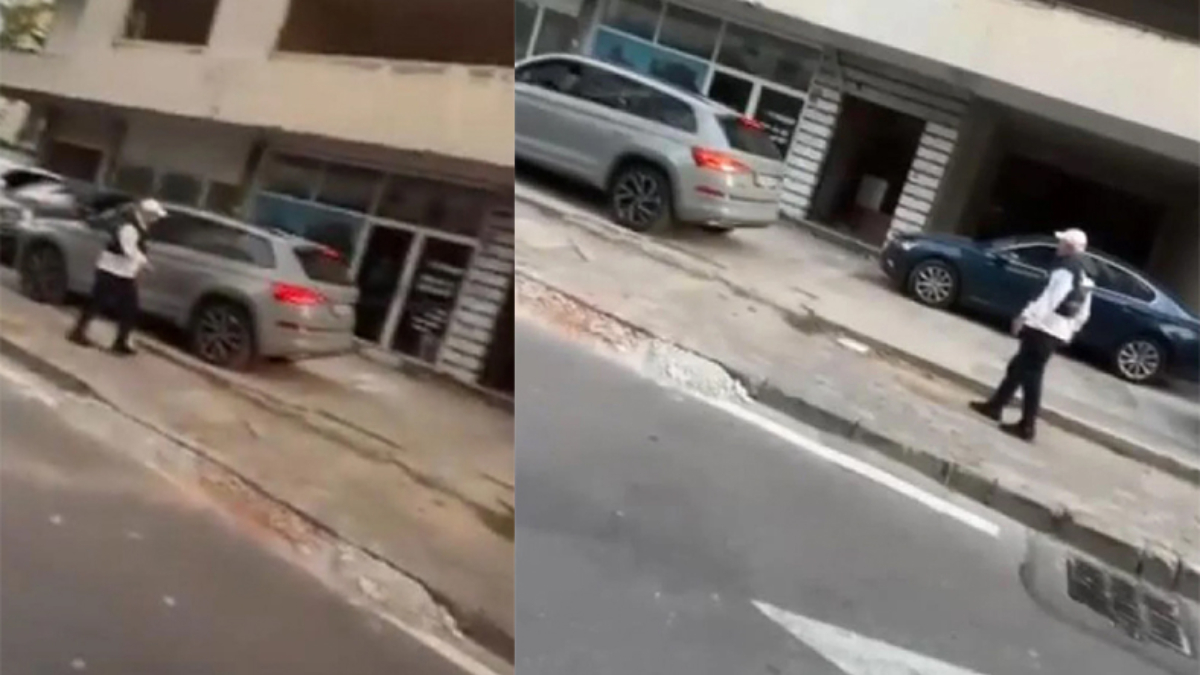 İstanbul'da değnekçilik yapan kişiye suçüstü
