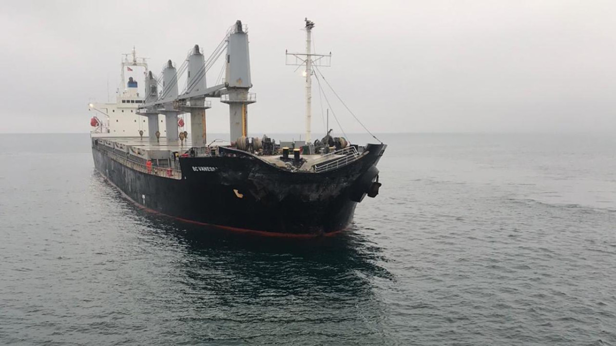 Marmara Denizi’ni kirleten gemiye 7 milyon 717 bin lira ceza