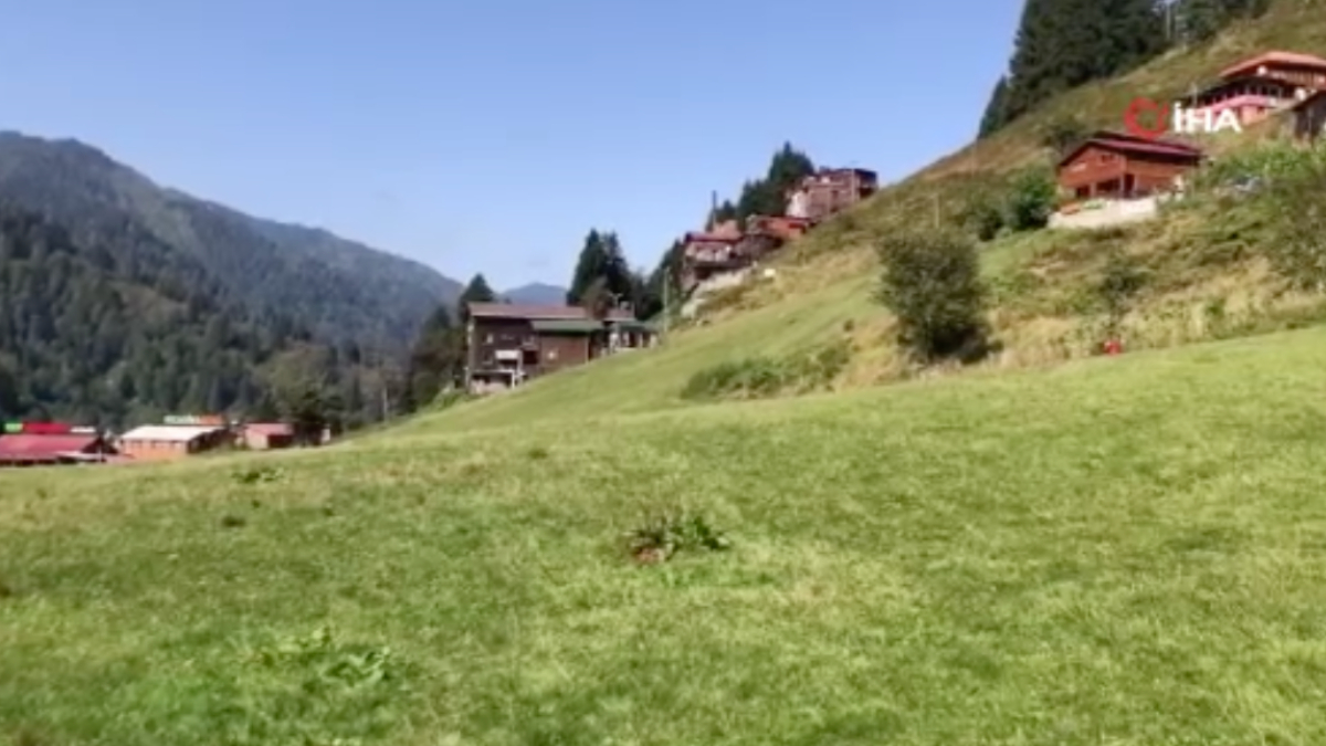 Karadeniz'den yabancı turistler gitti! Ayder Yaylası boş kaldı...