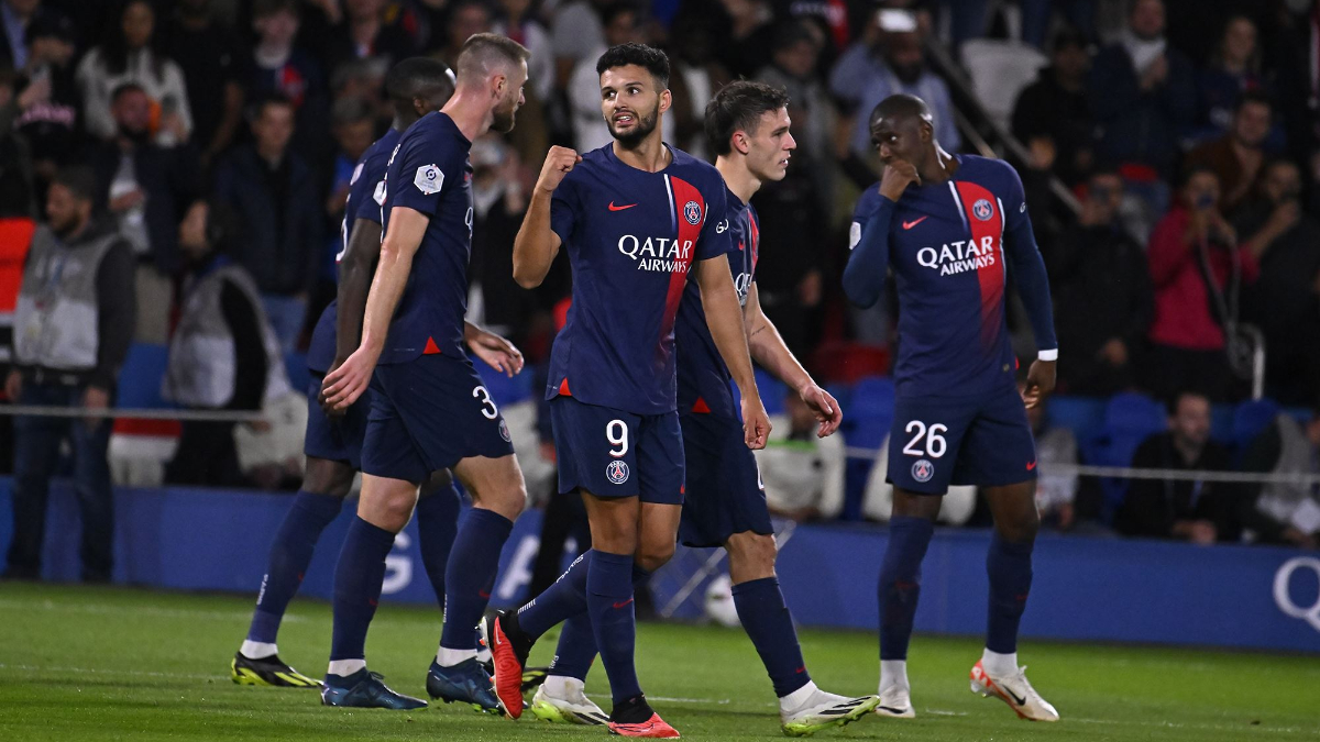 Paris Saint-Germain'den Olimpik Marsilya'ya fark