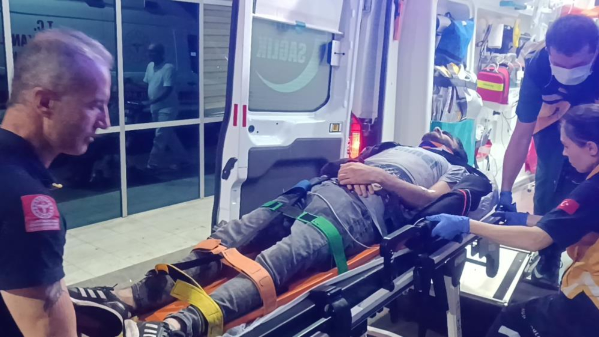 Kocaeli'de motosiklete ters yöne giren araç çarptı: 1 yaralı