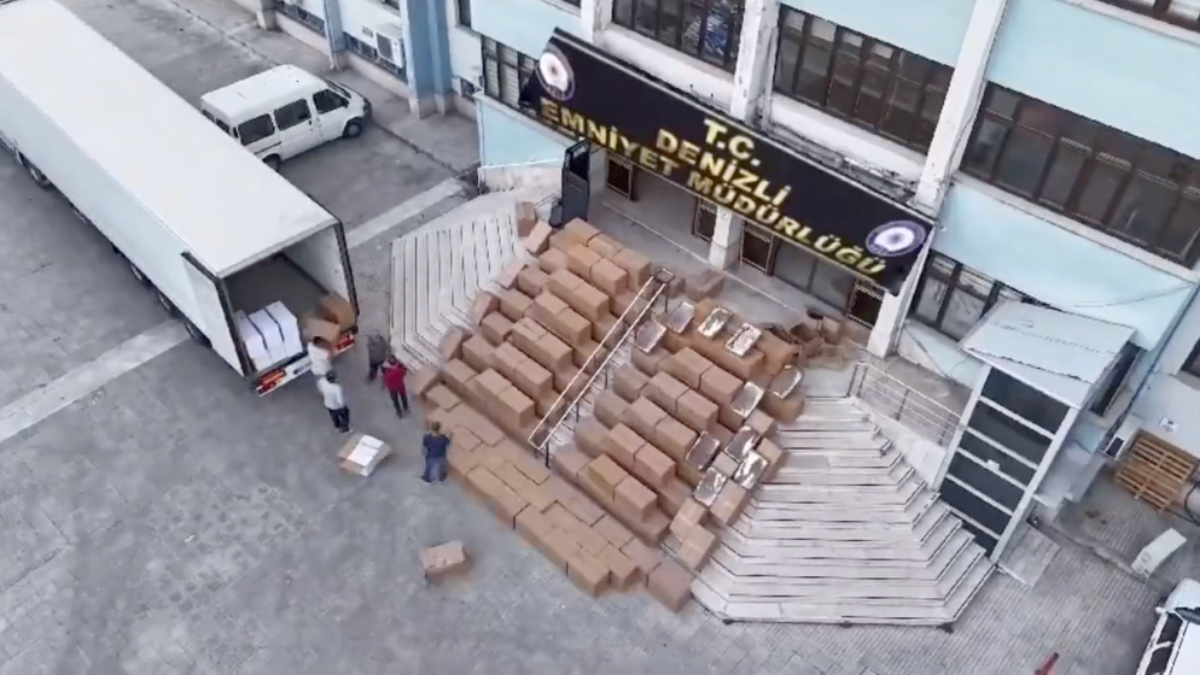 Ülke genelinde tütün kaçakçılığı operasyonu: 370 gözaltı