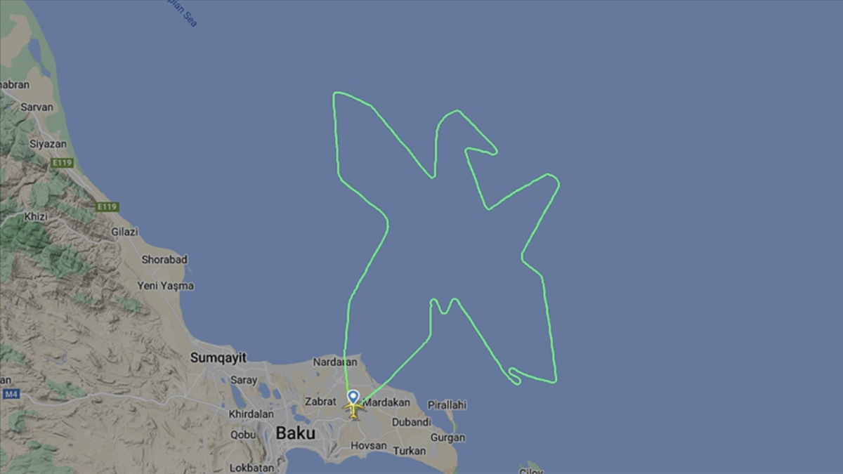 Azerbaycanlı pilotlar çizdi: Har-ı Bülbül