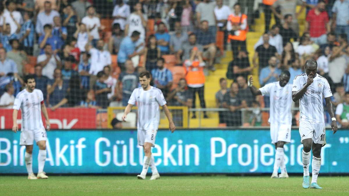 Beşiktaş'tan Süper Lig'e kötü başlangıç